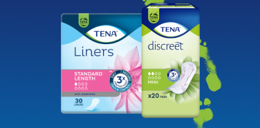 Packages of TENA Liners and Pads 